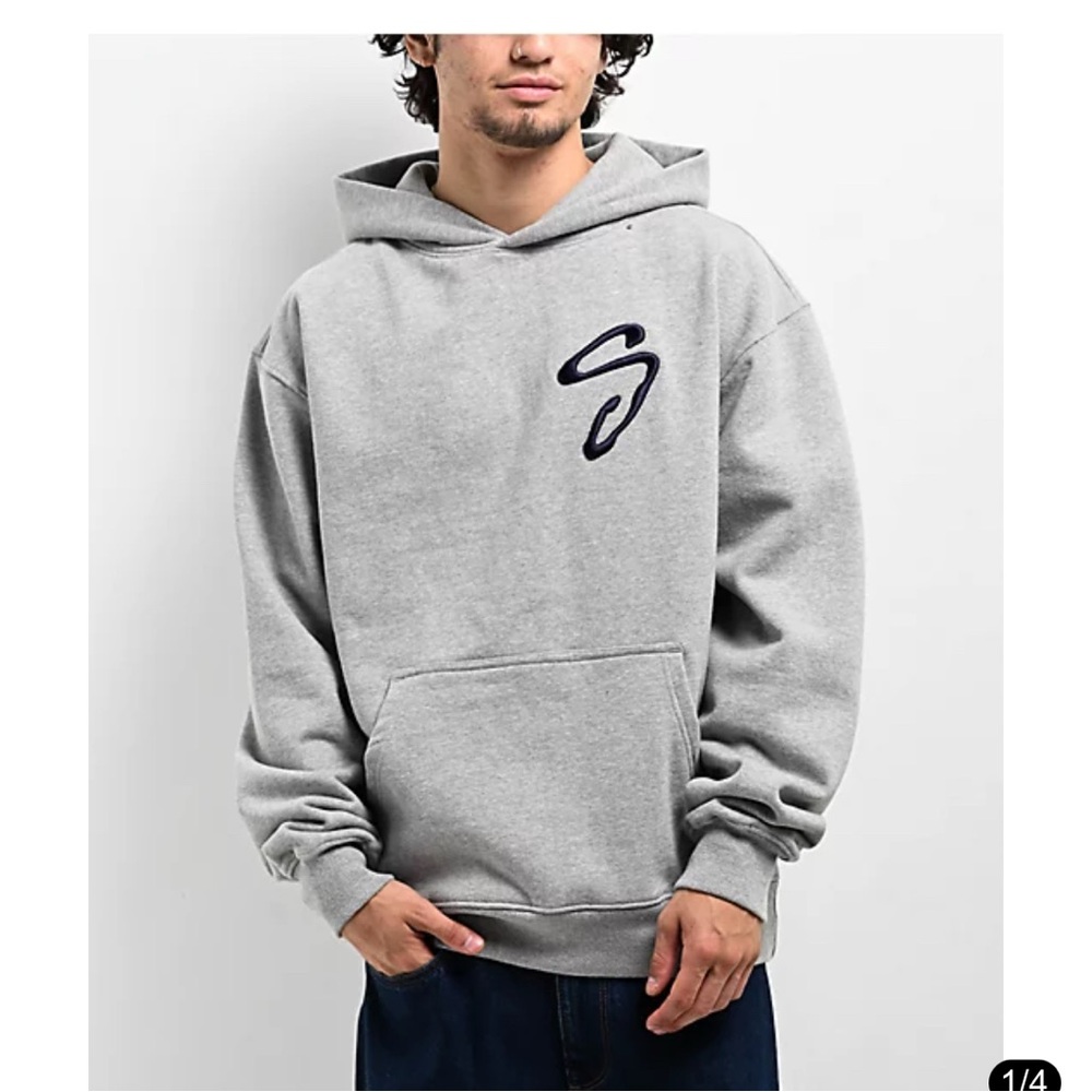 Shaka Wear F** ItGrey Heavyweight Hoodie 🦋
